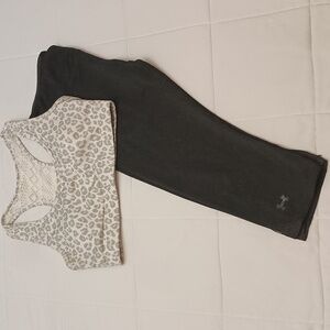 UnderArmourLeggings/Zyia Active Sports Bra